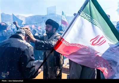 مراسم عزاداری چهلمین روز شهادت رهبر انقلاب در خرم آباد