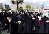 مراسم عزاداری چهلمین روز شهادت رهبر انقلاب در خرم آباد