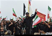 حضور حماسی مردم بندرعباس در مراسم اربعین رهبر شهید امت