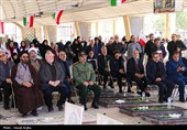 مراسم عزاداری چهلمین روز شهادت رهبر انقلاب در زنجان