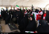 مراسم عزاداری چهلمین روز شهادت رهبر انقلاب در زنجان