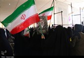 مراسم عزاداری چهلمین روز شهادت رهبر انقلاب در زنجان