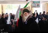 مراسم عزاداری چهلمین روز شهادت رهبر انقلاب در زنجان