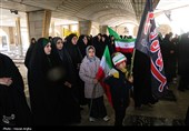 مراسم عزاداری چهلمین روز شهادت رهبر انقلاب در زنجان