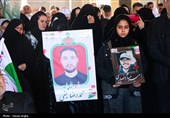 مراسم عزاداری چهلمین روز شهادت رهبر انقلاب در زنجان