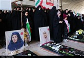 مراسم عزاداری چهلمین روز شهادت رهبر انقلاب در زنجان
