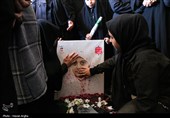 مراسم عزاداری چهلمین روز شهادت رهبر انقلاب در زنجان