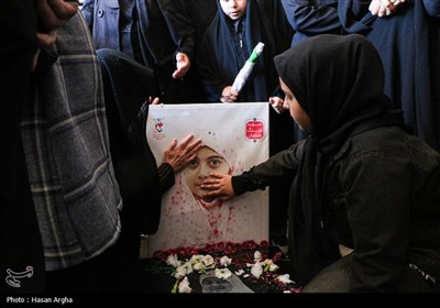 مراسم عزاداری چهلمین روز شهادت رهبر انقلاب در زنجان
