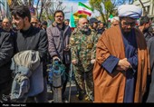 مراسم عزاداری چهلمین روز شهادت رهبر انقلاب در تبریز