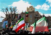 مراسم عزاداری چهلمین روز شهادت رهبر انقلاب در تبریز