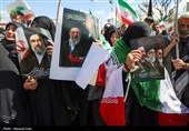 مراسم عزاداری چهلمین روز شهادت رهبر انقلاب در تبریز
