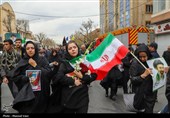 مراسم عزاداری چهلمین روز شهادت رهبر انقلاب در تبریز
