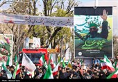 مراسم عزاداری چهلمین روز شهادت رهبر انقلاب در تبریز