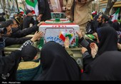 مراسم عزاداری چهلمین روز شهادت رهبر انقلاب در تبریز
