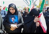 مراسم عزاداری چهلمین روز شهادت رهبر انقلاب در تبریز