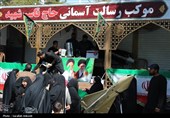 مراسم عزاداری چهلمین روز شهادت رهبر انقلاب در کرمان