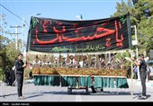 مراسم عزاداری چهلمین روز شهادت رهبر انقلاب در کرمان