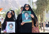 مراسم عزاداری چهلمین روز شهادت رهبر انقلاب در کرمان