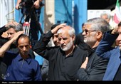 مراسم عزاداری چهلمین روز شهادت رهبر انقلاب در کرمان
