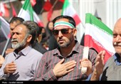 مراسم عزاداری چهلمین روز شهادت رهبر انقلاب در کرمان