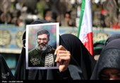 مراسم عزاداری چهلمین روز شهادت رهبر انقلاب در کرمان