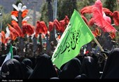 مراسم عزاداری چهلمین روز شهادت رهبر انقلاب در کرمان