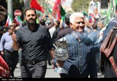 مراسم عزاداری چهلمین روز شهادت رهبر انقلاب در کرمان
