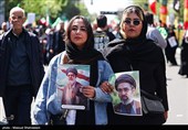 مراسم عزاداری چهلمین روز شهادت رهبر انقلاب در تهران - 2