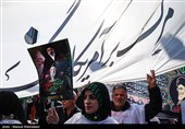 مراسم عزاداری چهلمین روز شهادت رهبر انقلاب در تهران - 2