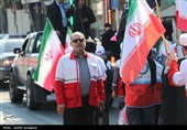 عزاداری و خدمت‌رسانی؛ روایت حضور مخلصانه هلال‌احمر در اربعین امام شهید
