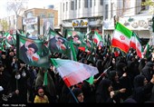 دسته عزاداری زینبیه اعظم زنجان بمناسبت چهلمین روز شهادت رهبر انقلاب