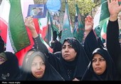دسته عزاداری زینبیه اعظم زنجان بمناسبت چهلمین روز شهادت رهبر انقلاب