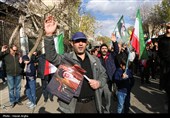 دسته عزاداری زینبیه اعظم زنجان بمناسبت چهلمین روز شهادت رهبر انقلاب