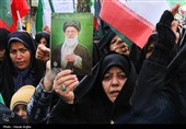 دسته عزاداری زینبیه اعظم زنجان بمناسبت چهلمین روز شهادت رهبر انقلاب
