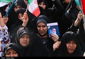 دسته عزاداری زینبیه اعظم زنجان بمناسبت چهلمین روز شهادت رهبر انقلاب