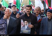 دسته عزاداری زینبیه اعظم زنجان بمناسبت چهلمین روز شهادت رهبر انقلاب