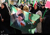 دسته عزاداری زینبیه اعظم زنجان بمناسبت چهلمین روز شهادت رهبر انقلاب