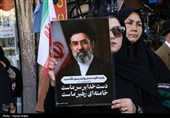 دسته عزاداری زینبیه اعظم زنجان بمناسبت چهلمین روز شهادت رهبر انقلاب