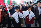 دسته عزاداری زینبیه اعظم زنجان بمناسبت چهلمین روز شهادت رهبر انقلاب