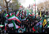 دسته عزاداری زینبیه اعظم زنجان بمناسبت چهلمین روز شهادت رهبر انقلاب