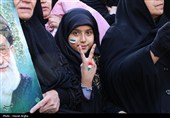 دسته عزاداری زینبیه اعظم زنجان بمناسبت چهلمین روز شهادت رهبر انقلاب
