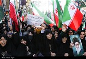 دسته عزاداری زینبیه اعظم زنجان بمناسبت چهلمین روز شهادت رهبر انقلاب