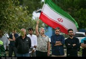 مراسم کاشت 168 اصله نهال به یاد شهدای میناب در کیش