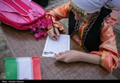 مراسم کاشت 168 اصله نهال به یاد شهدای میناب در کیش