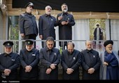 حضور خدام حرم مطهر رضوی در منزل رهبر شهید انقلاب