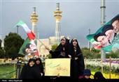 مراسم عزاداری چهلمین روز شهادت رهبر انقلاب در مشهد