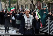 مراسم عزاداری چهلمین روز شهادت رهبر انقلاب در مشهد