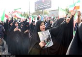 مراسم عزاداری چهلمین روز شهادت رهبر انقلاب در مشهد