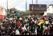 مراسم عزاداری چهلمین روز شهادت رهبر انقلاب در مشهد