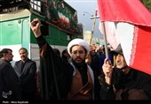 مراسم عزاداری چهلمین روز شهادت رهبر انقلاب در مشهد